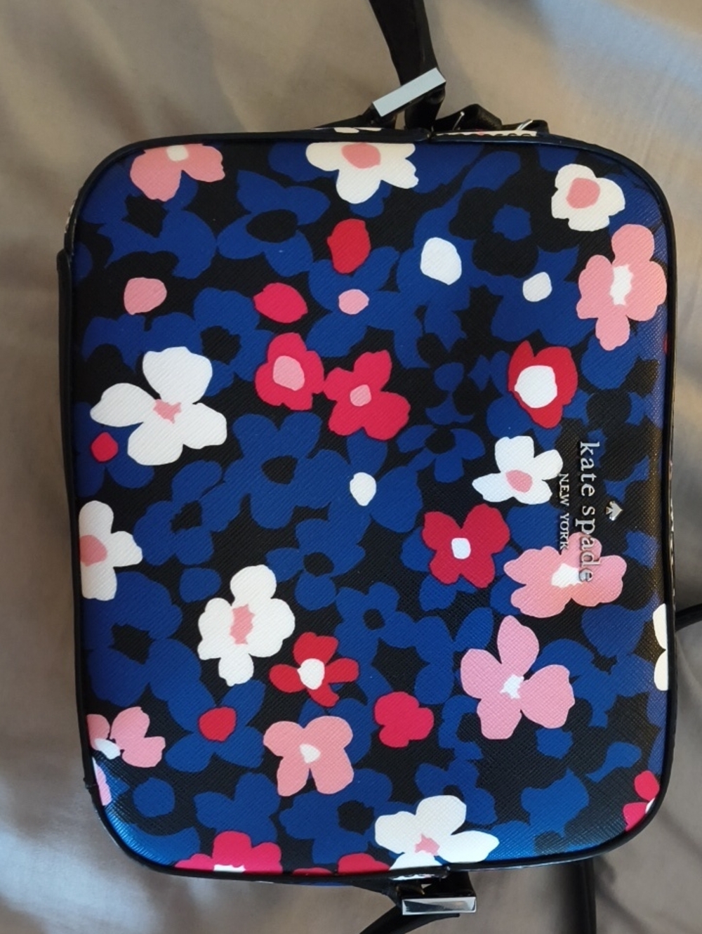 kate spade Blue Multi Floral Purse